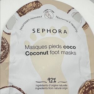 Sephora Coconut Foot Masks with Natural Ingredients